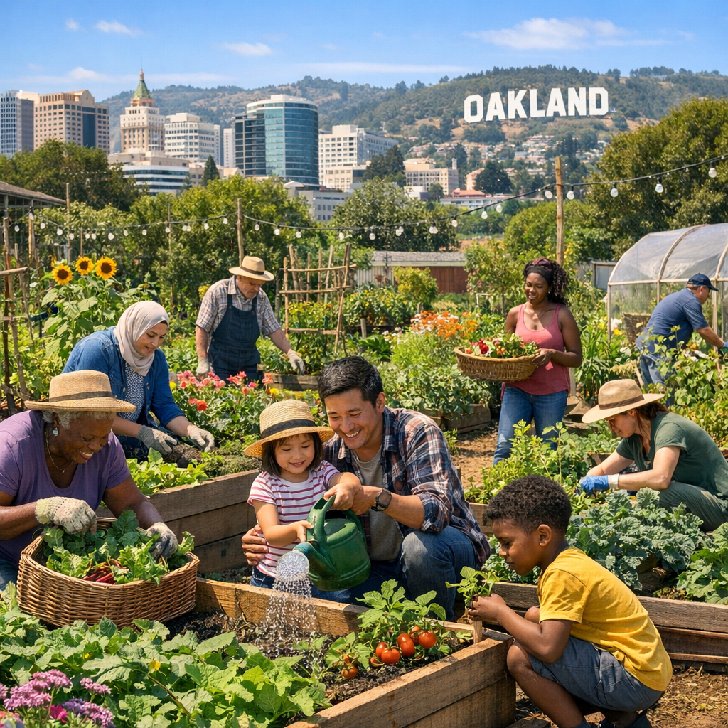 Cultivating Community: The Role of Gardens in Oakland’s Neighborhoods