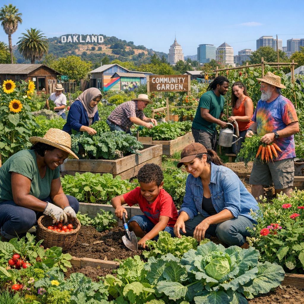 Cultivating Community: The Role of Gardens in Oakland’s Neighborhoods