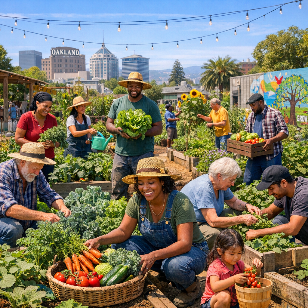 Cultivating Community: The Role of Oakland’s Community Gardens