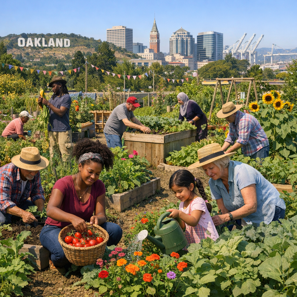 Cultivating Community: The Role of Community Gardens in Oakland