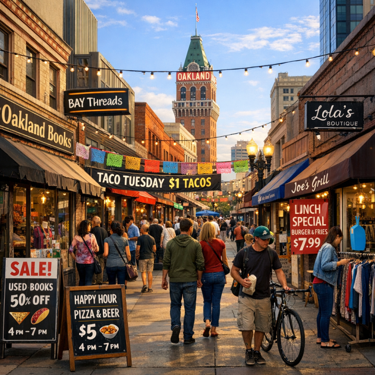Discover Local Deals and Offers in Oakland